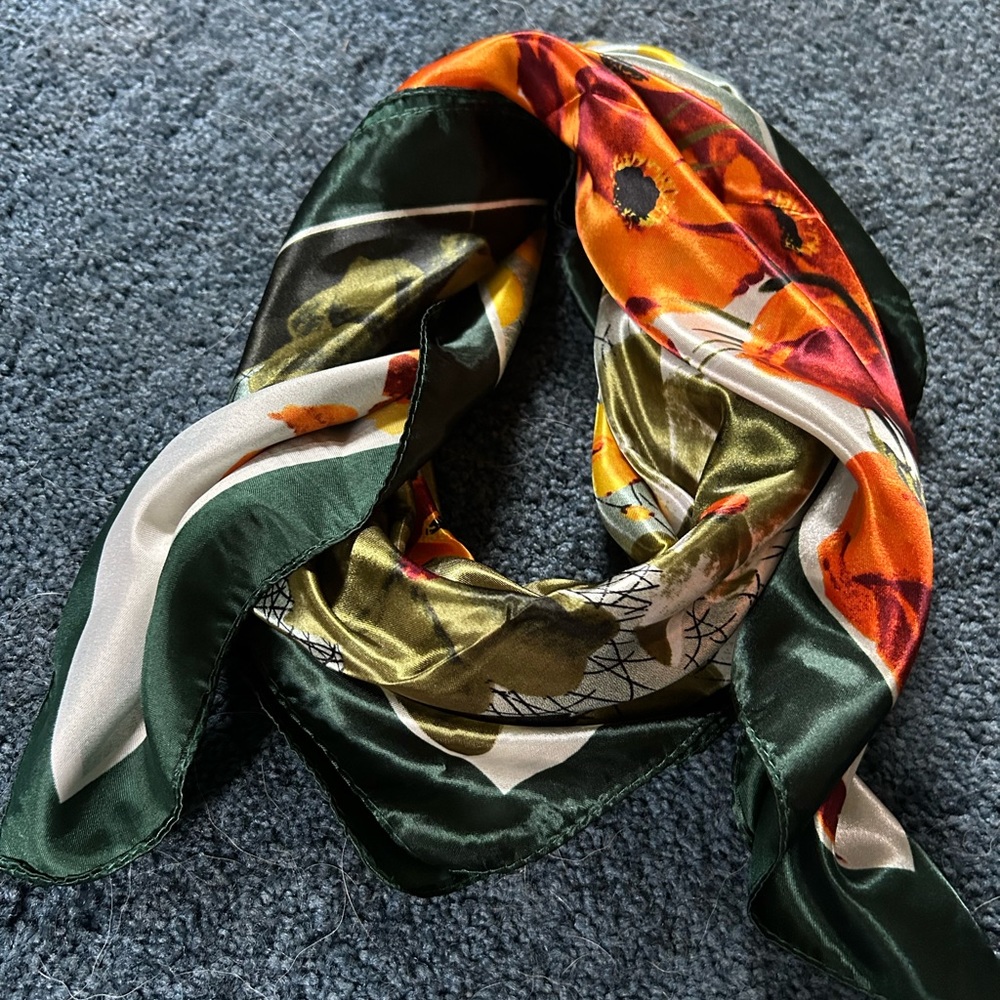 Floral scarf
